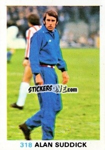 Cromo Alan Suddick - Soccer Stars 1977-1978
 - FKS