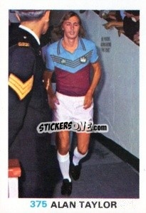 Sticker Alan Taylor - Soccer Stars 1977-1978
 - FKS