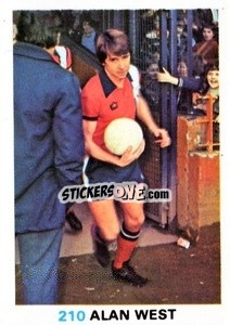 Sticker Alan West - Soccer Stars 1977-1978
 - FKS