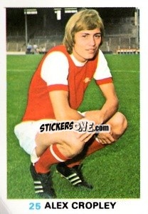 Sticker Alex Cropley - Soccer Stars 1977-1978
 - FKS