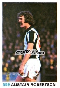 Cromo Alistair Robertson - Soccer Stars 1977-1978
 - FKS