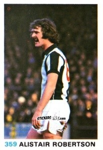 Sticker Alistair Robertson - Soccer Stars 1977-1978
 - FKS