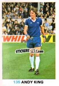 Sticker Andy King - Soccer Stars 1977-1978
 - FKS