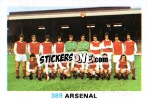 Sticker Arsenal - Soccer Stars 1977-1978
 - FKS
