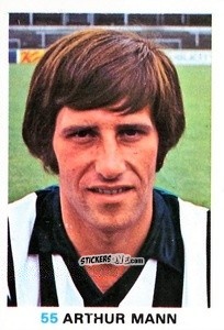 Sticker Arthur Mann - Soccer Stars 1977-1978
 n. 55 - FKS