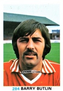 Sticker Barry Butlin - Soccer Stars 1977-1978
 n. 284 - FKS