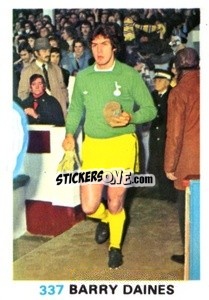 Sticker Barry Daines - Soccer Stars 1977-1978
 - FKS
