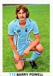 Sticker Barry Powell - Soccer Stars 1977-1978
 n. 112 - FKS