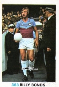 Cromo Billy Bonds