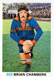 Sticker Brian Chambers - Soccer Stars 1977-1978
 n. 202 - FKS