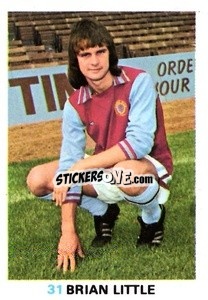 Sticker Brian Little - Soccer Stars 1977-1978
 - FKS
