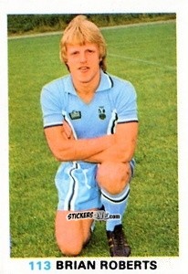 Cromo Brian Roberts - Soccer Stars 1977-1978
 - FKS