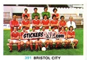 Sticker Bristol City - Soccer Stars 1977-1978
 - FKS