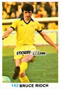 Sticker Bruce Rioch - Soccer Stars 1977-1978
 - FKS