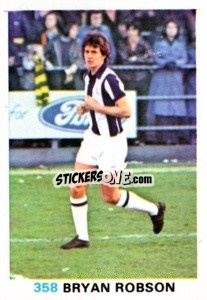 Sticker Bryan Robson - Soccer Stars 1977-1978
 - FKS