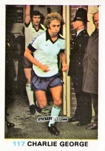 Sticker Charlie George - Soccer Stars 1977-1978
 n. 117 - FKS