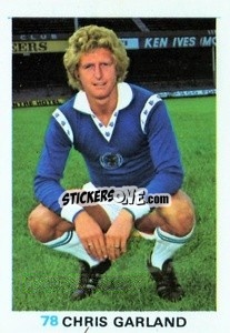 Cromo Chris Garland - Soccer Stars 1977-1978
 - FKS