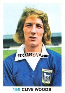 Sticker Clive Woods - Soccer Stars 1977-1978
 - FKS