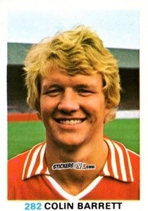 Sticker Colin Barrett - Soccer Stars 1977-1978
 n. 282 - FKS
