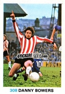 Sticker Danny Bowers - Soccer Stars 1977-1978
 - FKS