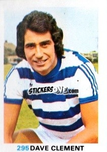 Sticker Dave Clement - Soccer Stars 1977-1978
 n. 295 - FKS
