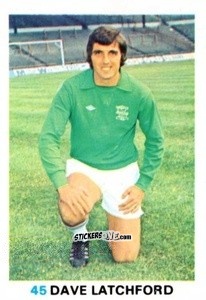 Sticker Dave Latchford - Soccer Stars 1977-1978
 - FKS