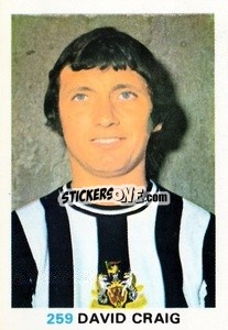 Sticker David Craig - Soccer Stars 1977-1978
 - FKS
