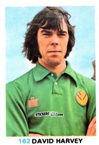 Sticker David Harvey - Soccer Stars 1977-1978
 n. 162 - FKS