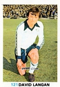Cromo David Langan - Soccer Stars 1977-1978
 n. 121 - FKS
