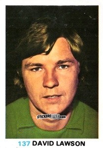 Figurina David Lawson - Soccer Stars 1977-1978
 n. 137 - FKS