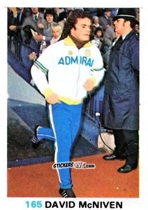 Sticker David McNiven - Soccer Stars 1977-1978
 n. 165 - FKS