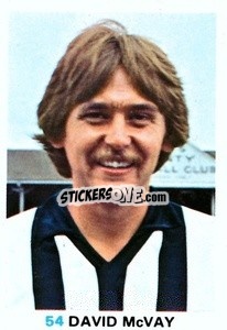 Sticker David McVay - Soccer Stars 1977-1978
 - FKS