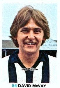 Sticker David McVay - Soccer Stars 1977-1978
 - FKS