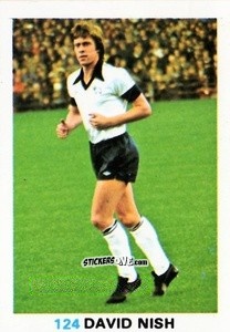 Sticker David Nish - Soccer Stars 1977-1978
 n. 124 - FKS