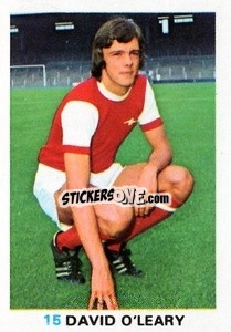 Sticker David O'Leary - Soccer Stars 1977-1978
 - FKS