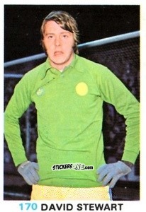 Figurina David Stewart - Soccer Stars 1977-1978
 n. 170 - FKS