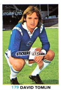 Sticker David Tomlin - Soccer Stars 1977-1978
 - FKS
