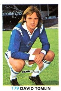 Cromo David Tomlin - Soccer Stars 1977-1978
 n. 179 - FKS
