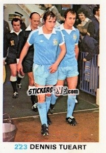 Cromo Dennis Tueart - Soccer Stars 1977-1978
 - FKS