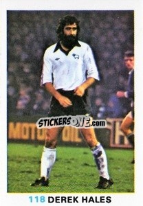 Sticker Derek Hales - Soccer Stars 1977-1978
 - FKS