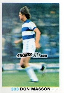 Sticker Don Masson - Soccer Stars 1977-1978
 - FKS