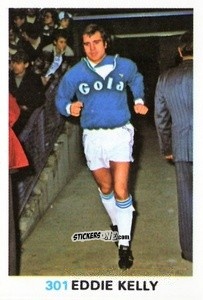 Sticker Eddie Kelly - Soccer Stars 1977-1978
 n. 301 - FKS