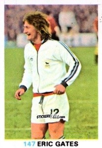 Sticker Eric Gates - Soccer Stars 1977-1978
 n. 147 - FKS