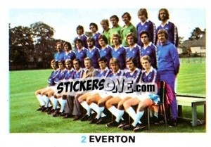 Sticker Everton - Soccer Stars 1977-1978
 - FKS