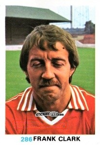 Sticker Frank Clark - Soccer Stars 1977-1978
 n. 286 - FKS