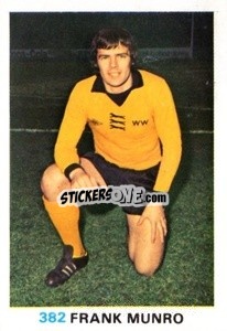 Sticker Frank Munro - Soccer Stars 1977-1978
 - FKS
