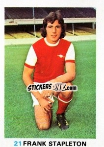 Sticker Frank Stapleton - Soccer Stars 1977-1978
 - FKS