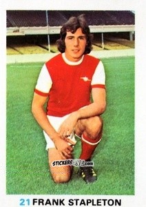 Figurina Frank Stapleton - Soccer Stars 1977-1978
 n. 21 - FKS