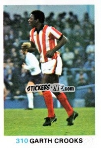 Cromo Garth Crooks - Soccer Stars 1977-1978
 - FKS