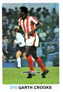 Sticker Garth Crooks - Soccer Stars 1977-1978
 n. 310 - FKS
